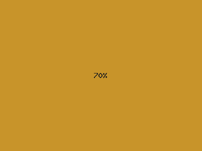 70% ライトブラウン